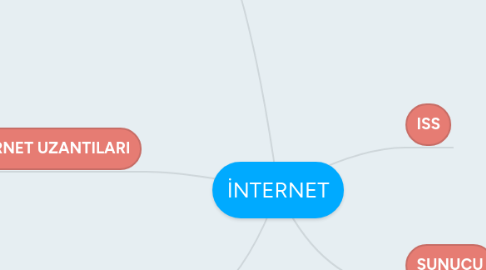 Mind Map: İNTERNET