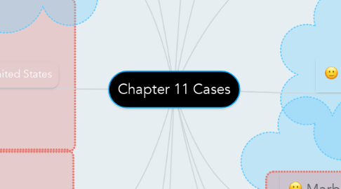 Mind Map: Chapter 11 Cases