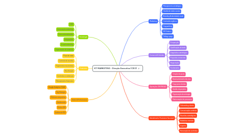 KT MARKETING - Direção Executiva (CEO) | MindMeister Mind map