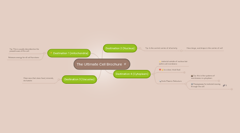 Mind Map: The Ultimate Cell Brochure