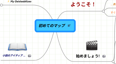 Mind Map: 初めてのマップ