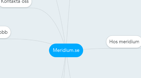 Mind Map: Meridium.se