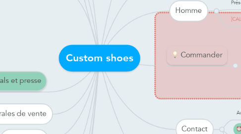 Mind Map: Custom shoes