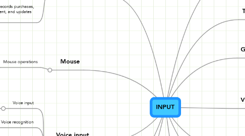 Mind Map: INPUT