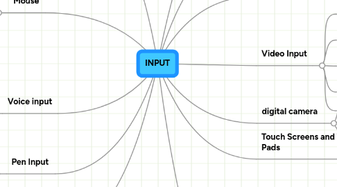 Mind Map: INPUT