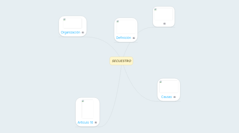 Mind Map: SECUESTRO