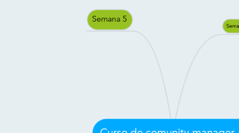 Mind Map: Curso de comunity manager