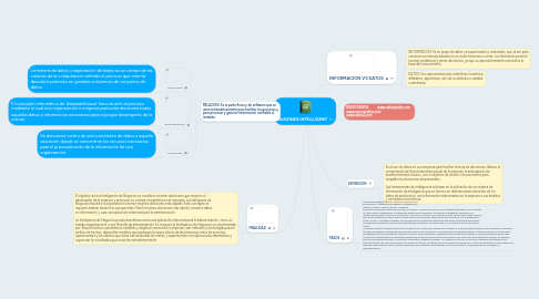 Mind Map: BUSSINES INTELLIGENT