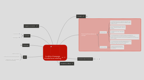 Mind Map: la cabine d'essayage virtuelle/Social retailling