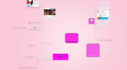 Mind Map: Afrocolombianidad