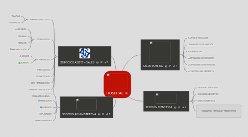 Mind Map: HOSPITAL