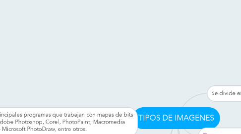 Mind Map: TIPOS DE IMAGENES