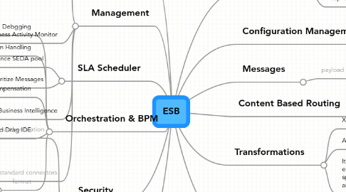 Mind Map: ESB