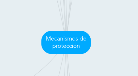 Mind Map: Mecanismos de protección