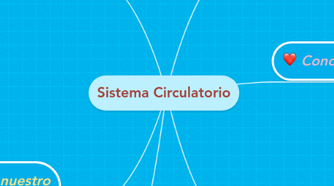 Mind Map: Sistema Circulatorio