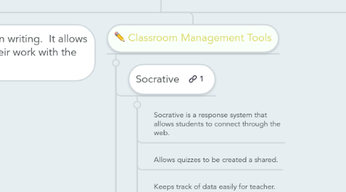 Mind Map: Web 2.0 Tools: By Gillian Baehr