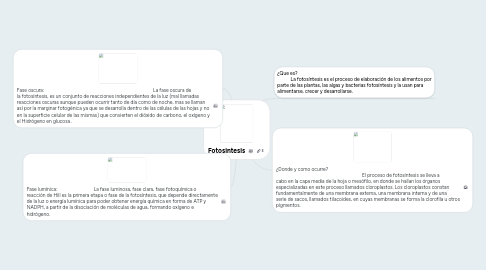 Mind Map: Fotosintesis