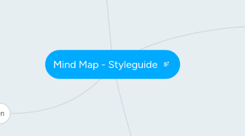 Mind Map: Mind Map - Styleguide