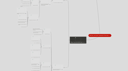 Mind Map: Evaluación Financiera