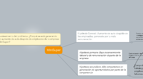 Mind Map: MiniSuper