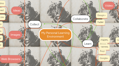 Mind Map: My Personal Learning Environment