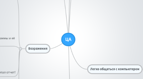 Mind Map: ЦА
