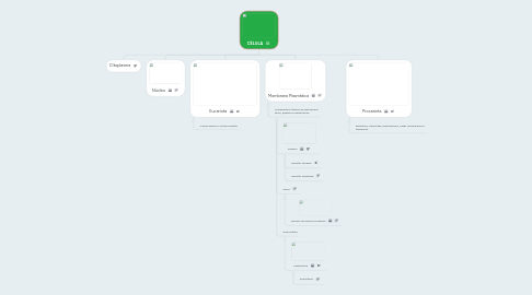 Mind Map: CÉLULA