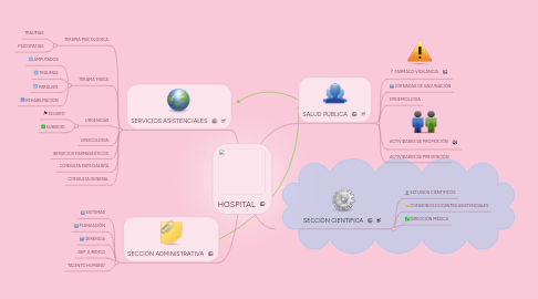 Mind Map: HOSPITAL