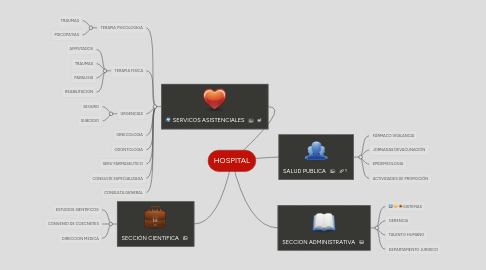 Mind Map: HOSPITAL