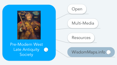 Mind Map: Pre-Modern West Late Antiquity Society