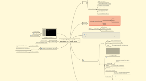 Mind Map: Capitulo 10: El proceso de urbanización en el mundo actual