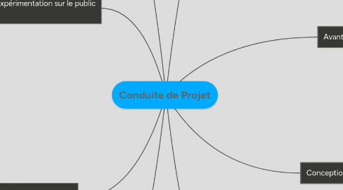 Mind Map: Conduite de Projet