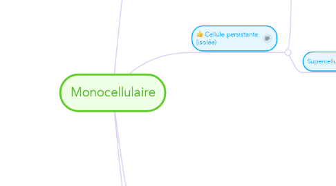 Mind Map: Monocellulaire