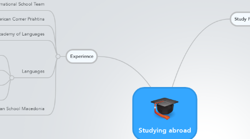 Mind Map: Studying abroad