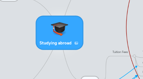 Mind Map: Studying abroad