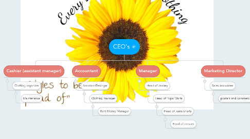 Mind Map: CEO's