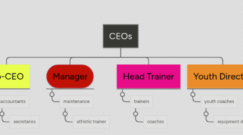 Mind Map: CEOs