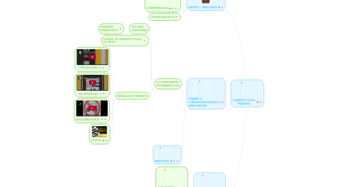 Mind Map: CUIDADO CON EL TRANSITO