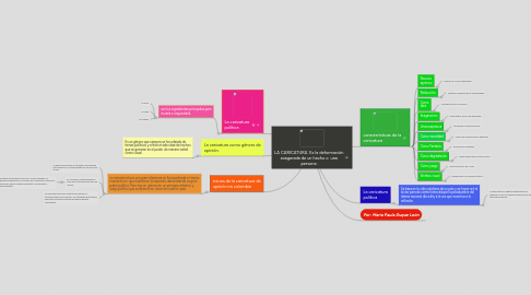 Mind Map: LA CARICATURA Es la deformación exagerada de un hecho o una persona.