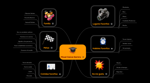Mind Map: Misael Galvan Barrera