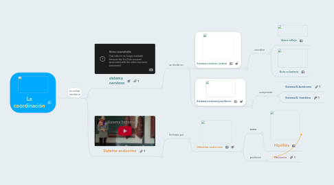 Mind Map: La coordinación