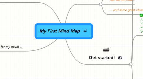 Mind Map: My First Mind Map