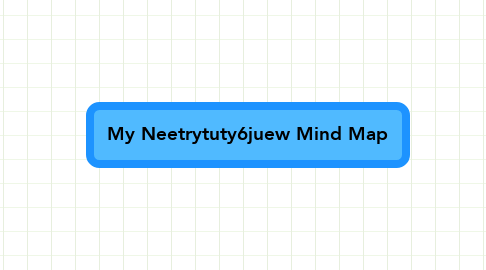 Mind Map: My Neetrytuty6juew Mind Map
