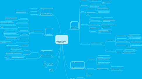 Mind Map: Mecanismos para la protección