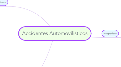 Mind Map: Accidentes Automovilisticos