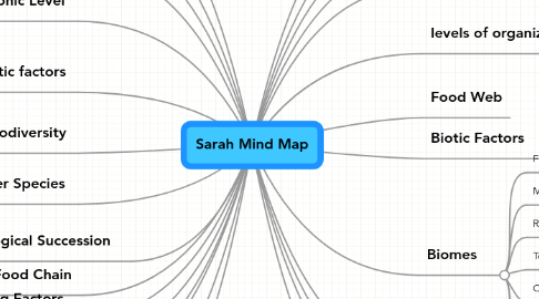 Mind Map: Sarah Mind Map