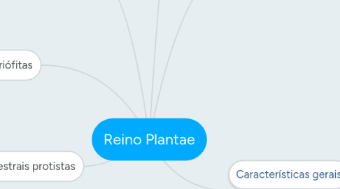 Mind Map: Reino Plantae