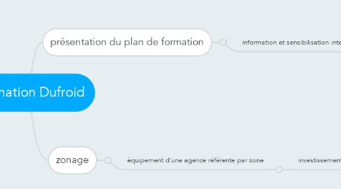 Mind Map: Formation Dufroid