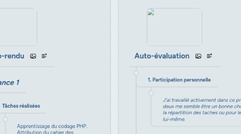 Mind Map: Carte Projet CDD