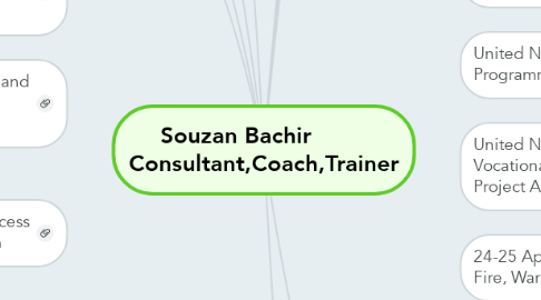Mind Map: Souzan Bachir         Consultant,Coach,Trainer